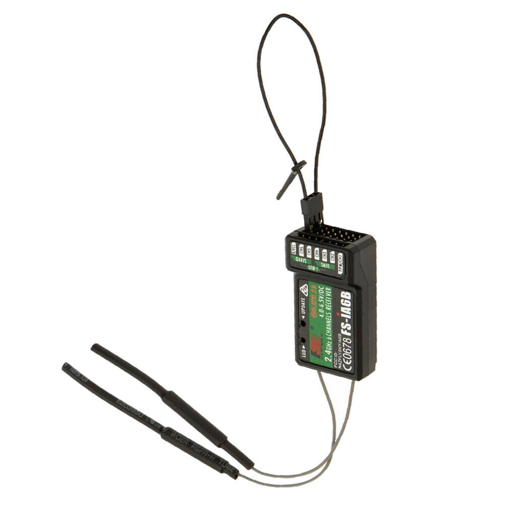 Flysky Receiver FS-iA6B 2.4G 6CH With IBus For Sailplane Airplane Wing