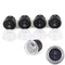1Pc 2-PIN ON-OFF SPST Round Dot Car Auto Rocker Toggle Switch+Waterproof B Lt