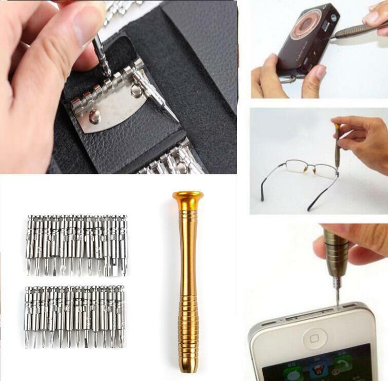 25PC/Set Precision Screwdriver Set Torx Glasses Repair Kit Micro Jewellers Watch