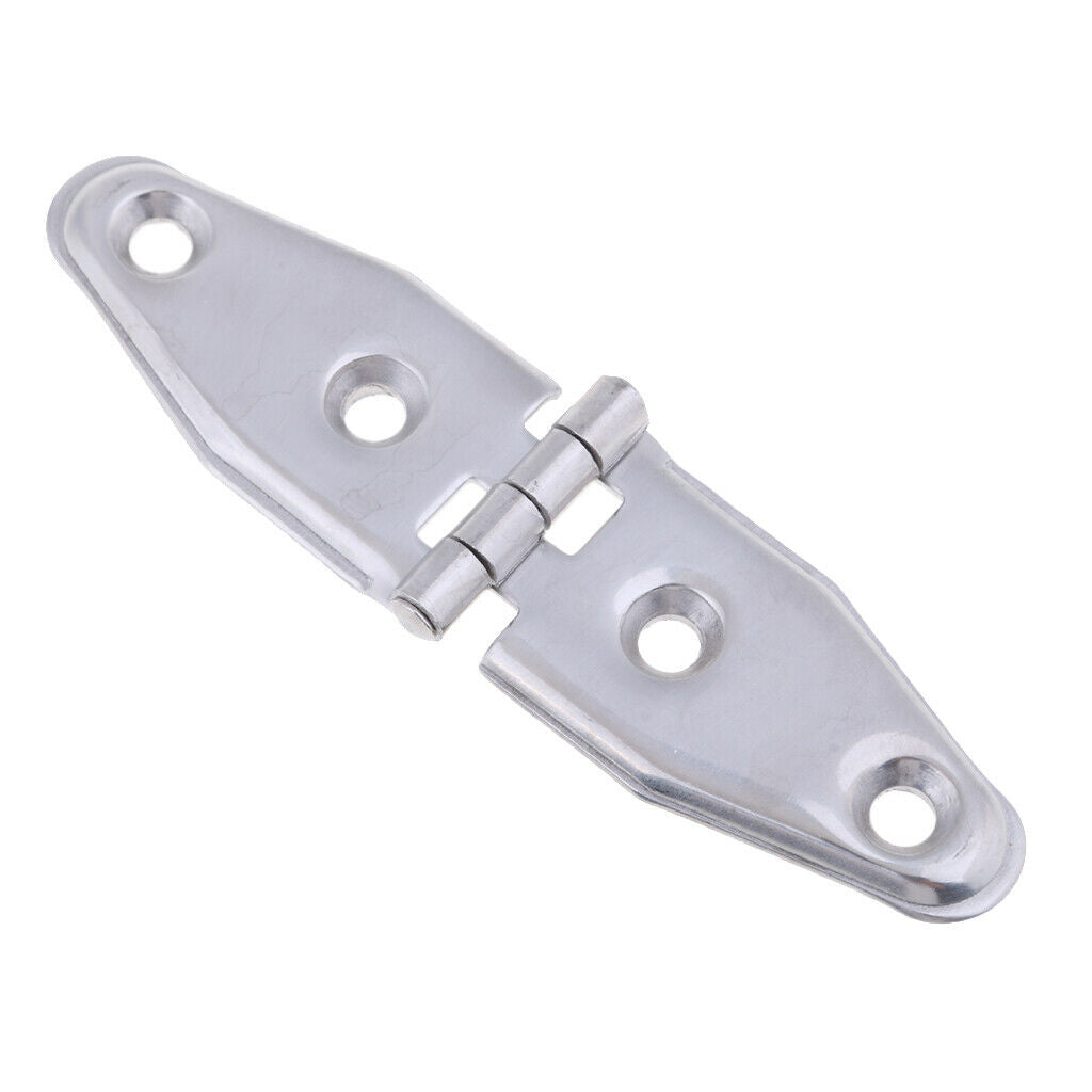 Closing Hinge Invisible Furniture Hinge Boat Door 4 Holes Stainless Steel