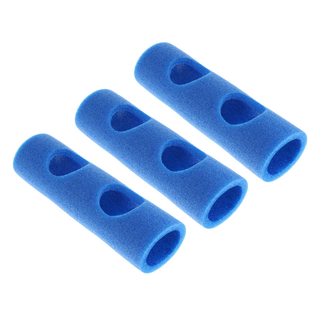 Pool Noodle Connector Blue Sleeve Connector Set of 3 for Swimming Noodle