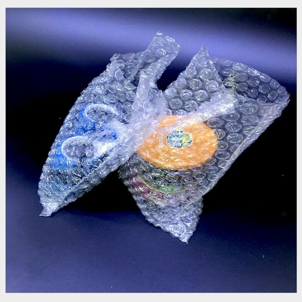 50pcs, Bubble Out Pouches Bags Wrap Cushioning Transparent 18x20cm