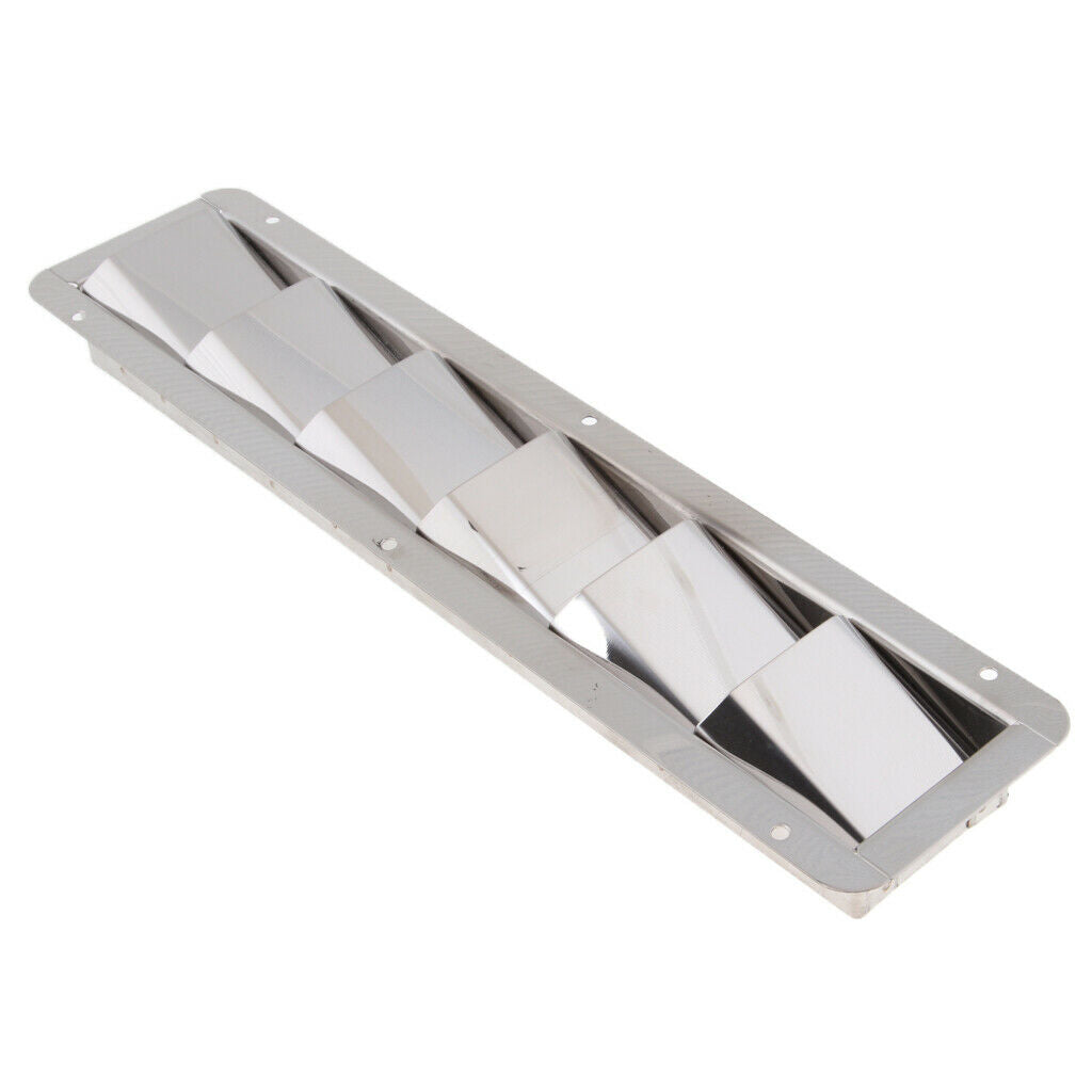 Stainless Steel Louver Vent 6 Slots Ventilation - Marine/Yacht/Boat Hardware