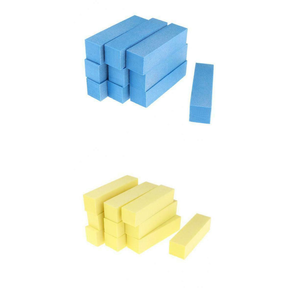 20Pcs Rectangular Sanding Buffing Nail Polish Buffer Block Manicure Tools