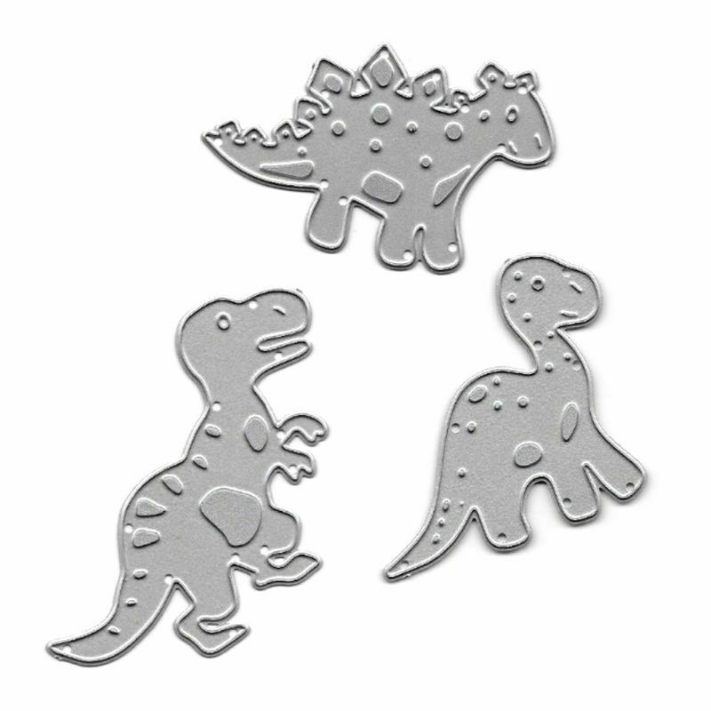 Dinosaur Metal Cutting Dies Stencil DIY Scrapbooking Embossing Album Paper Card