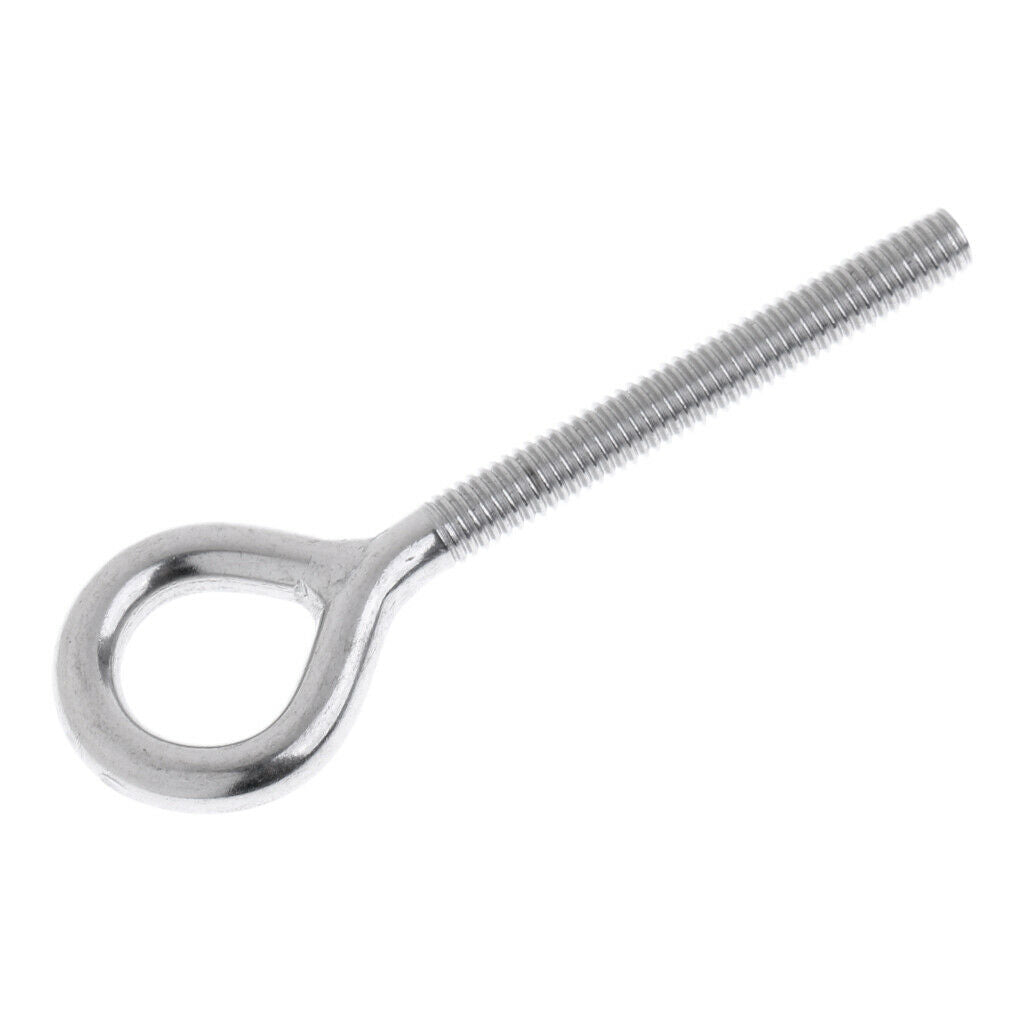 5x Marine Grade Stainless Steel Long Lifting Eye  - M4 M5 M6 M8 M10