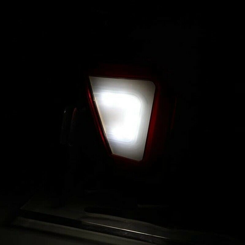 Car Red Lens Rear Bumper Reflector Light LED Brake Lamp for  Jazz/Fit 2014-2N6P7