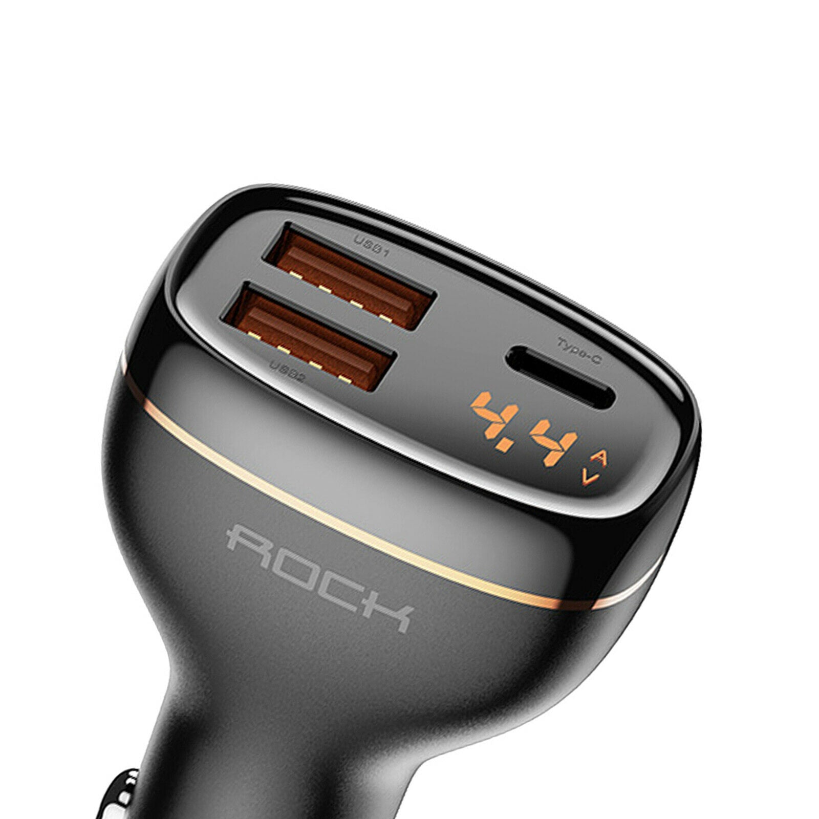 USB Car Charger Quick Charge PD&QC 3.0 LED Display Voltage Monitor Tool