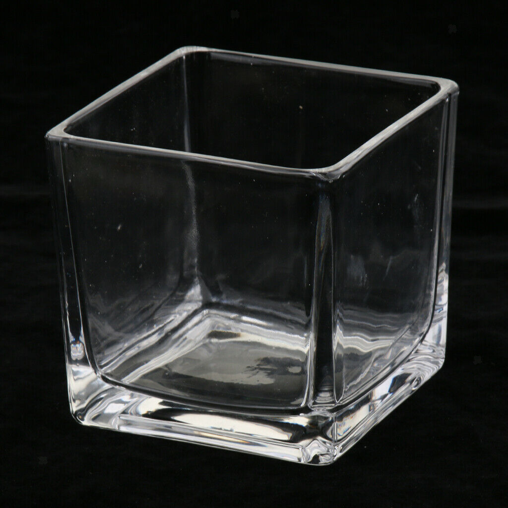 Thickened Glass Ecological System Aquarium Fish Tank Desktop Decor Clear