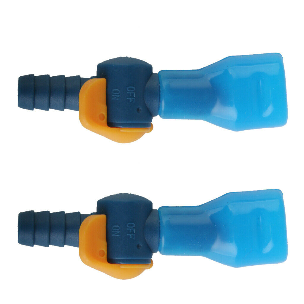 Replacement mouthpiece for bite valve (pack of 2), shut-off valve kit for