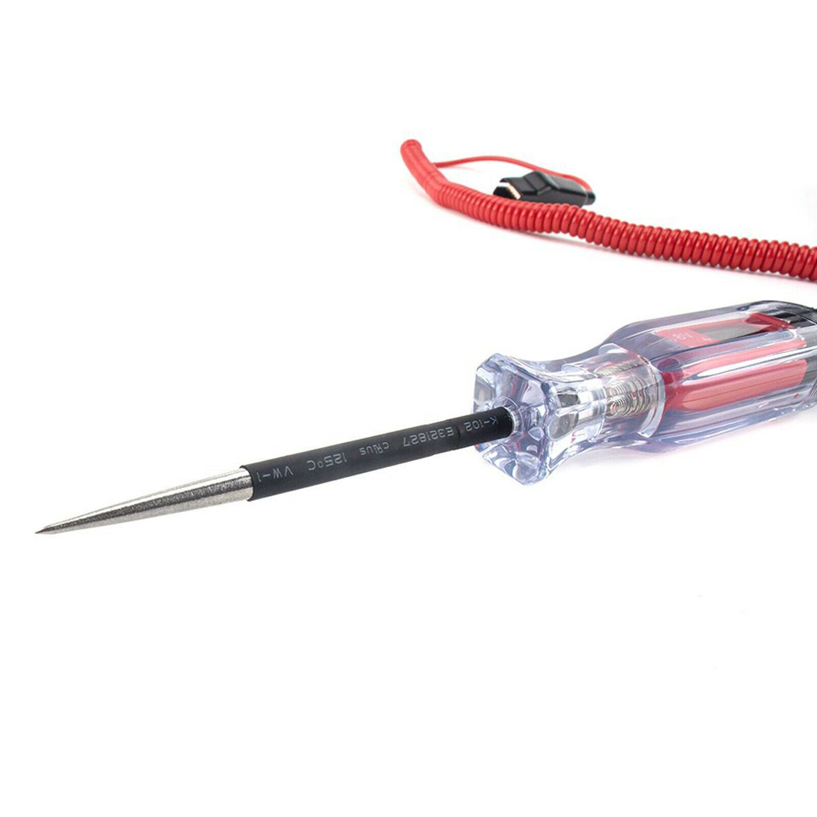 Heavy Duty 3-48V Auto LCD Circuit Tester Test Pen with Stainless Probe