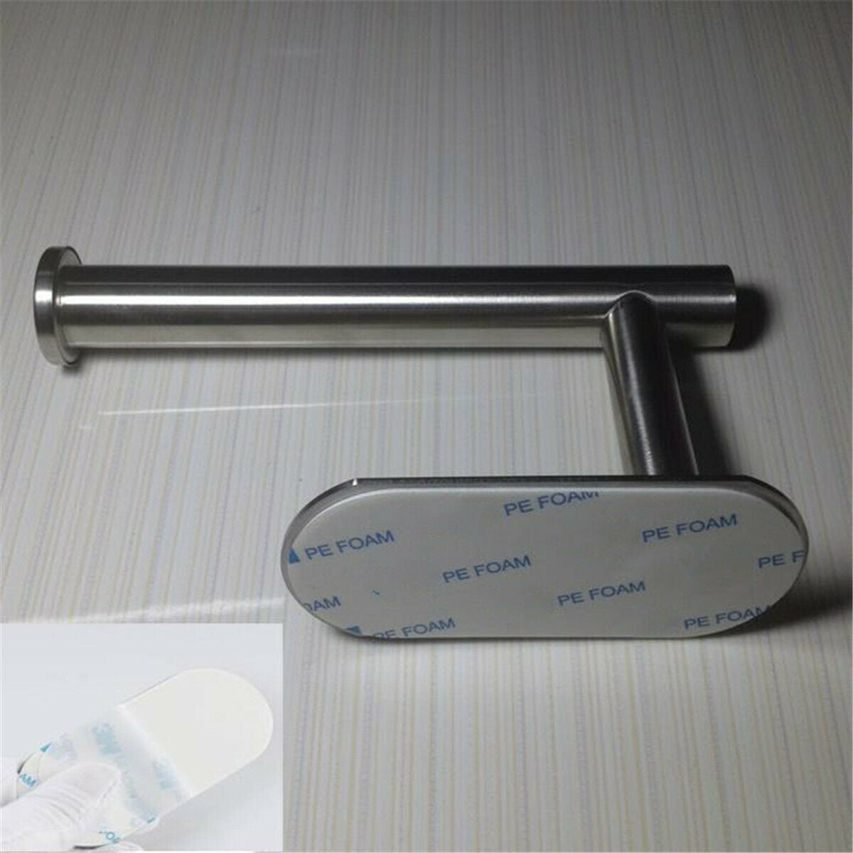 Toilet Roll Holder Self Adhesive Toilet Paper Holder For Bathroom Stick On Wall
