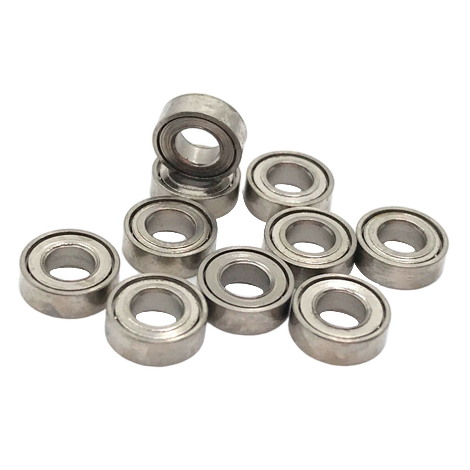 10 Pieces Bearing Spare for WPL D12 C24 C44 B14 B16 B24 B36 Upgrade Parts