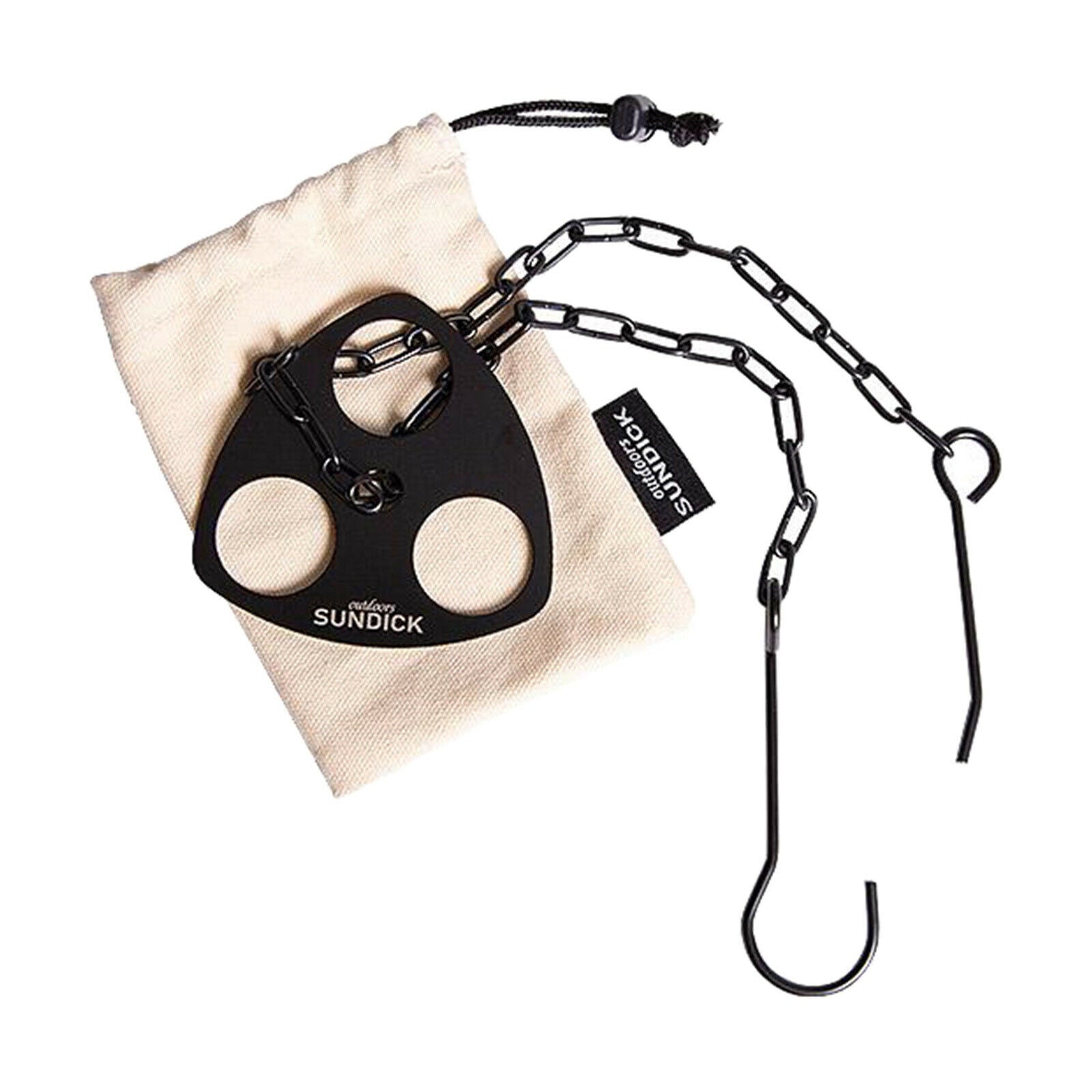 Camping Tripod Plate Portable Grill Cookware Pot Holder Durable BBQ Hanger