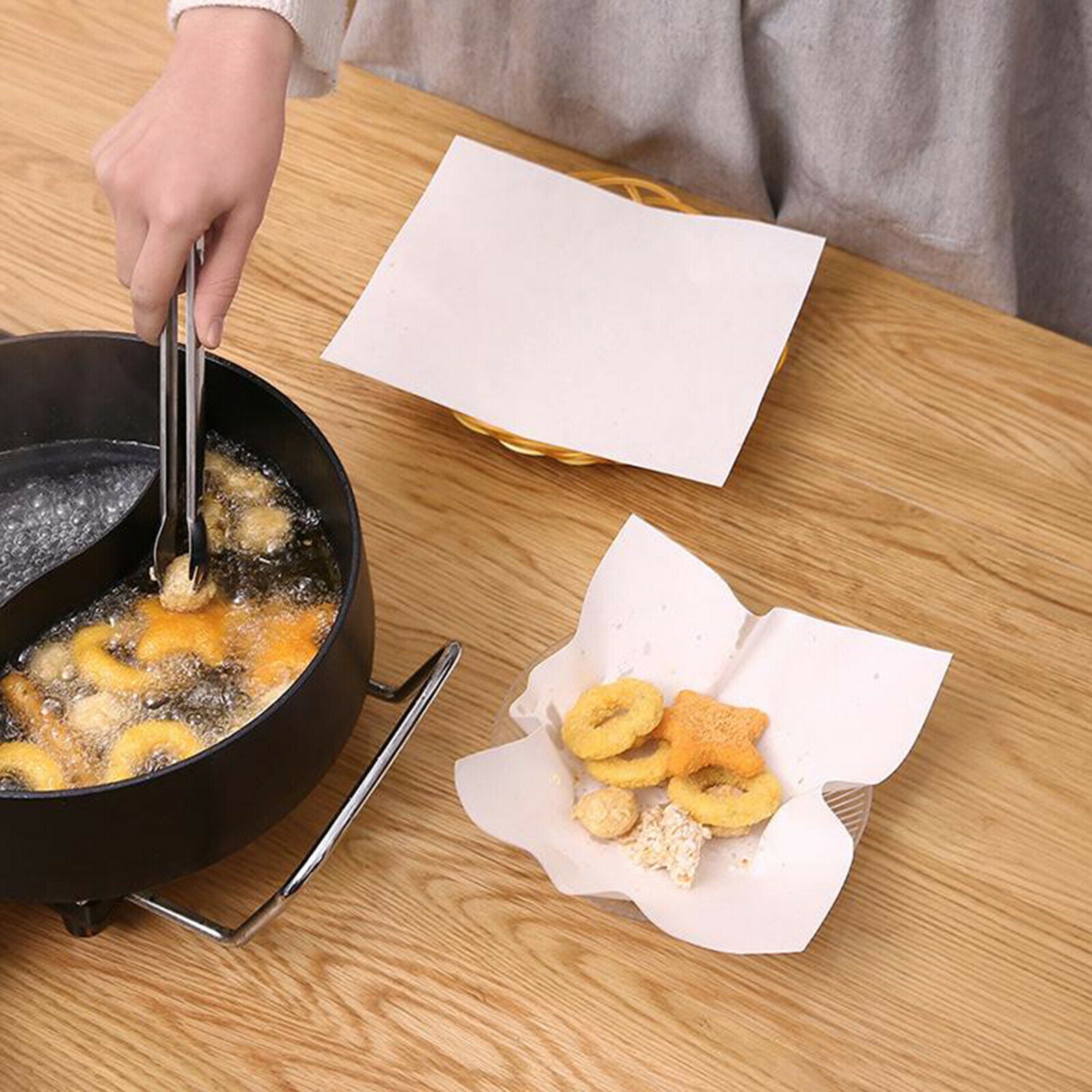 Baking Parchment Paper Reusable Microwave Oven Cooking Mat Sheet, Non-Stick