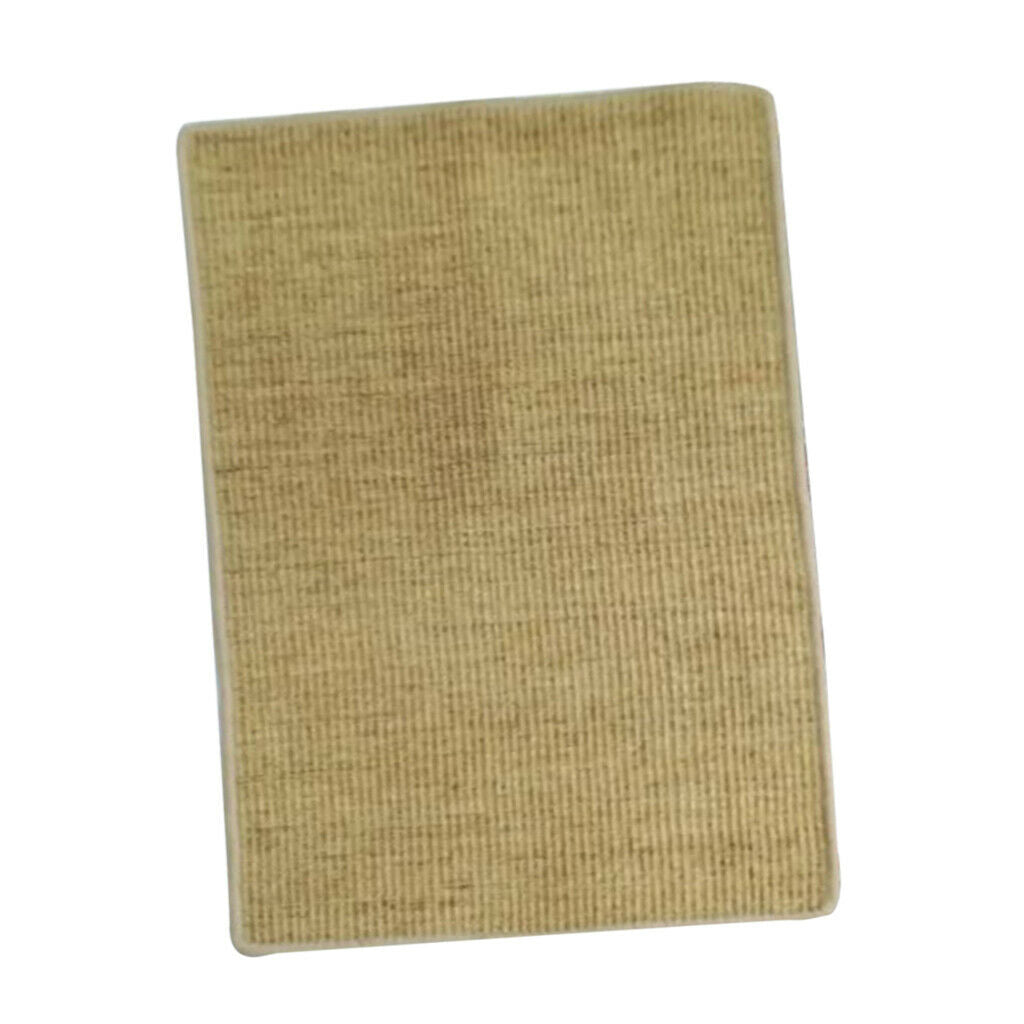 Natural Fiber Sisal Rectangle Doormat Indoor Outdoor 50x80cm