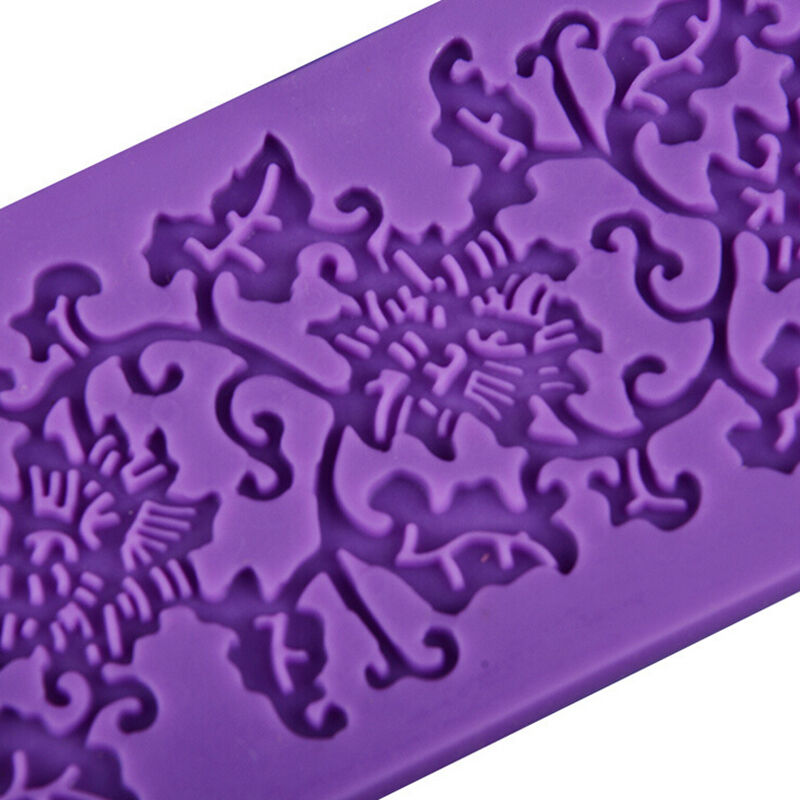 Quality Lace Silicone Fondant Baking Cake Sugar Craft Mould Decorating Mo.l8