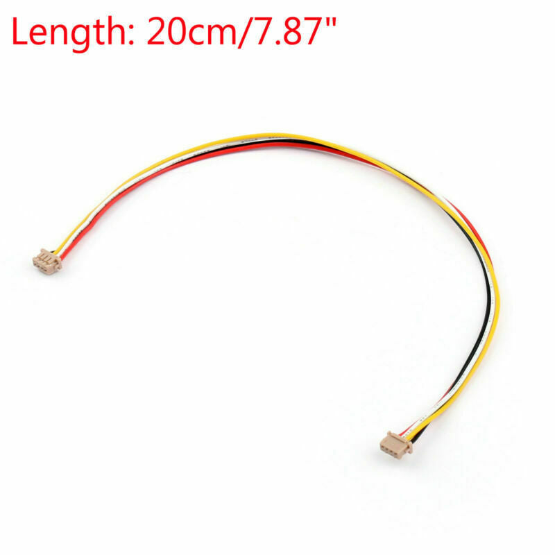 8x DF13 4 Position 4Pin Connector For APM2.6 Pixhawk PX4 Flight Control Cable B5