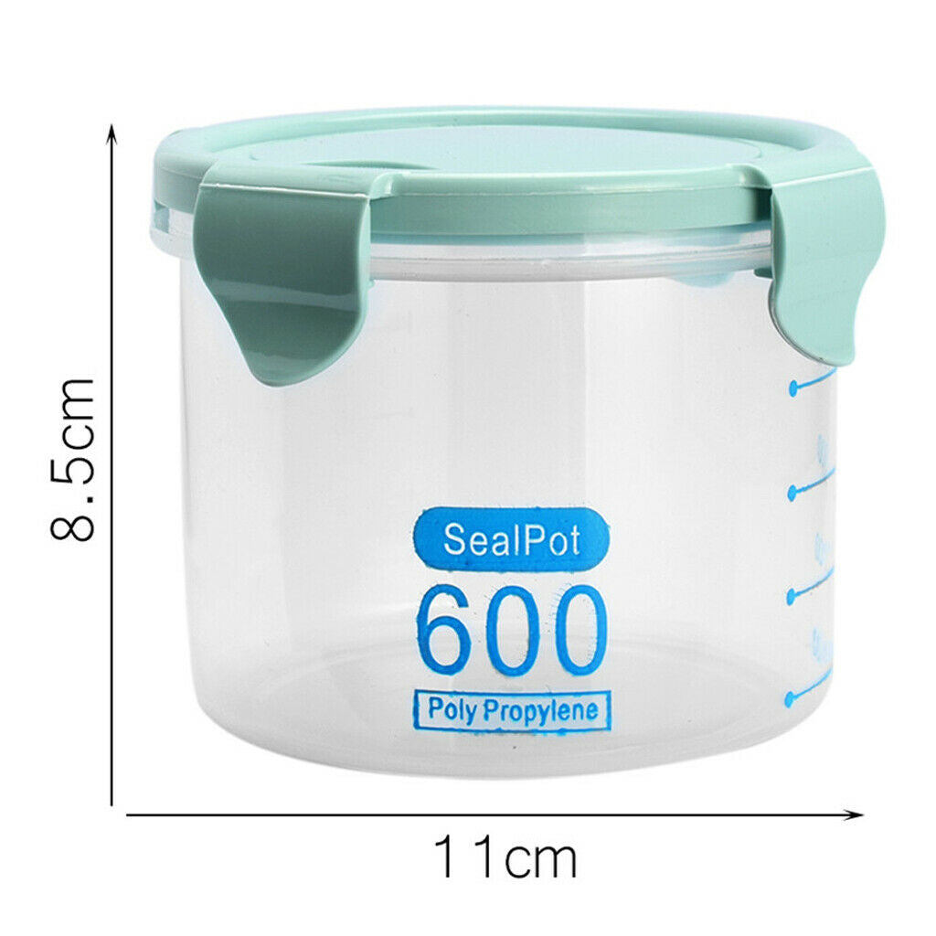 Multi-functional 600ML Storage Tank Tattoo Tools Jar Can, Kitchen Dry Food