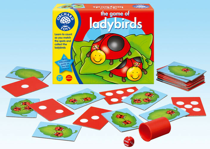 Orchard Toys 009 The Game of Ladybirds  Kids Childrens British Game 3 - 7 Years