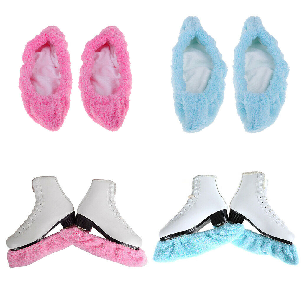 Terry Cloth Skates Blade Cover Protector Soaker Guard for Ice Hockey Skating