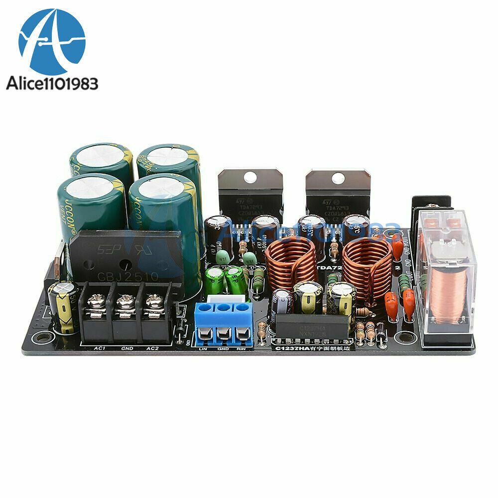 TDA7293 Power Amplifier Board 100Wx2 Stereo Audio Amp 2.0 Sound Amplifier