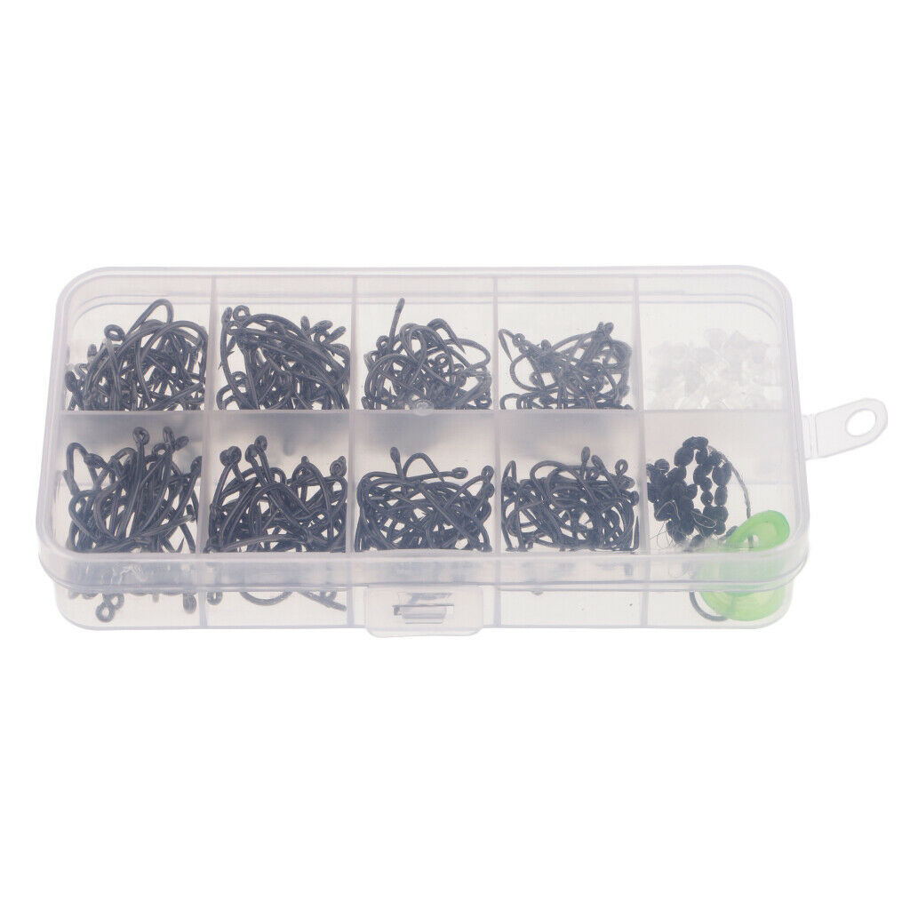 200 Pieces High Carbon Steel Octopus Circle Hook Fishing