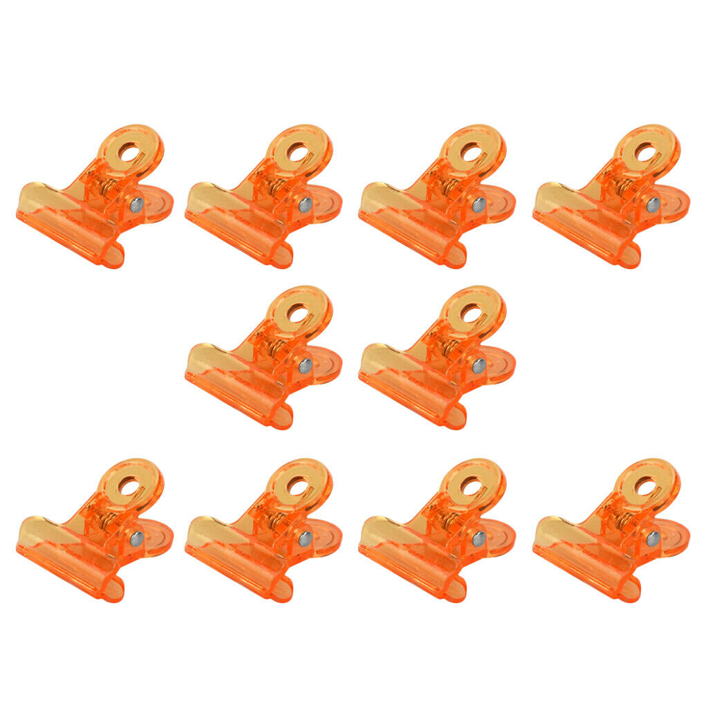 40Pieces Salon Professional Acrylic Nail Clip UV Gel Remover Multicolor