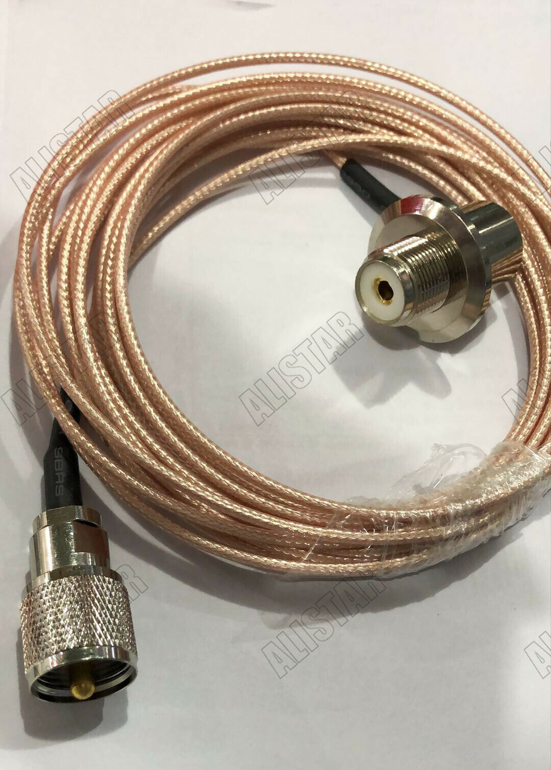 5M RG316 UHF Male to UHF SO239 Jack Female RA Ham Amateur Radio Antenna Cable
