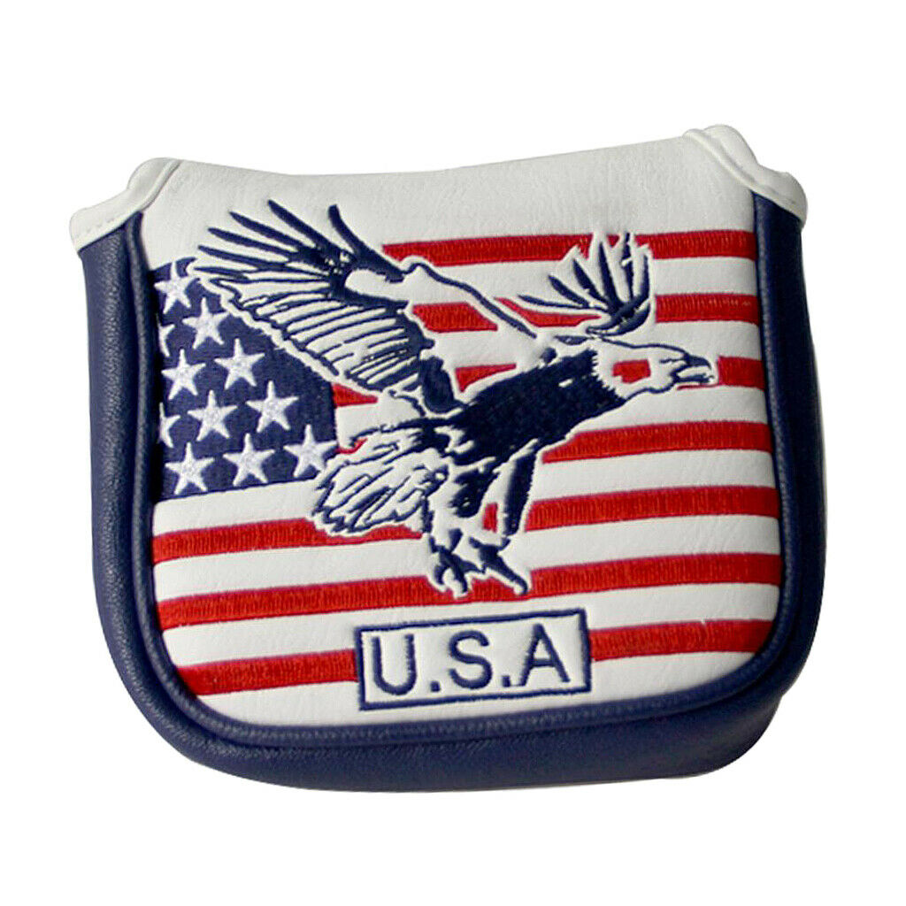 Waterproof Golf Club Head Cover Mallet Headcover Magnetic Guard Covers Gift