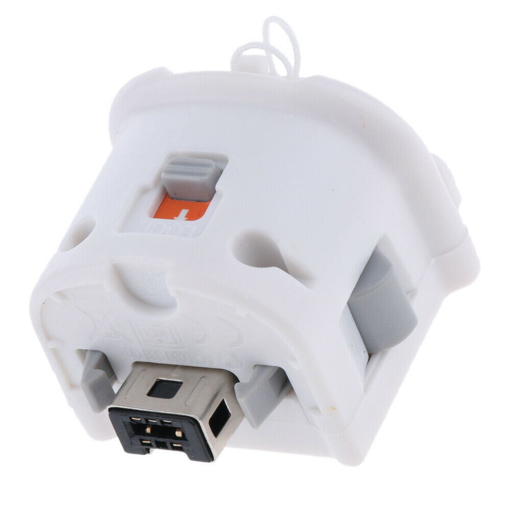 White Motion Plus External Sensor Adapter for   Wii Remote Controller