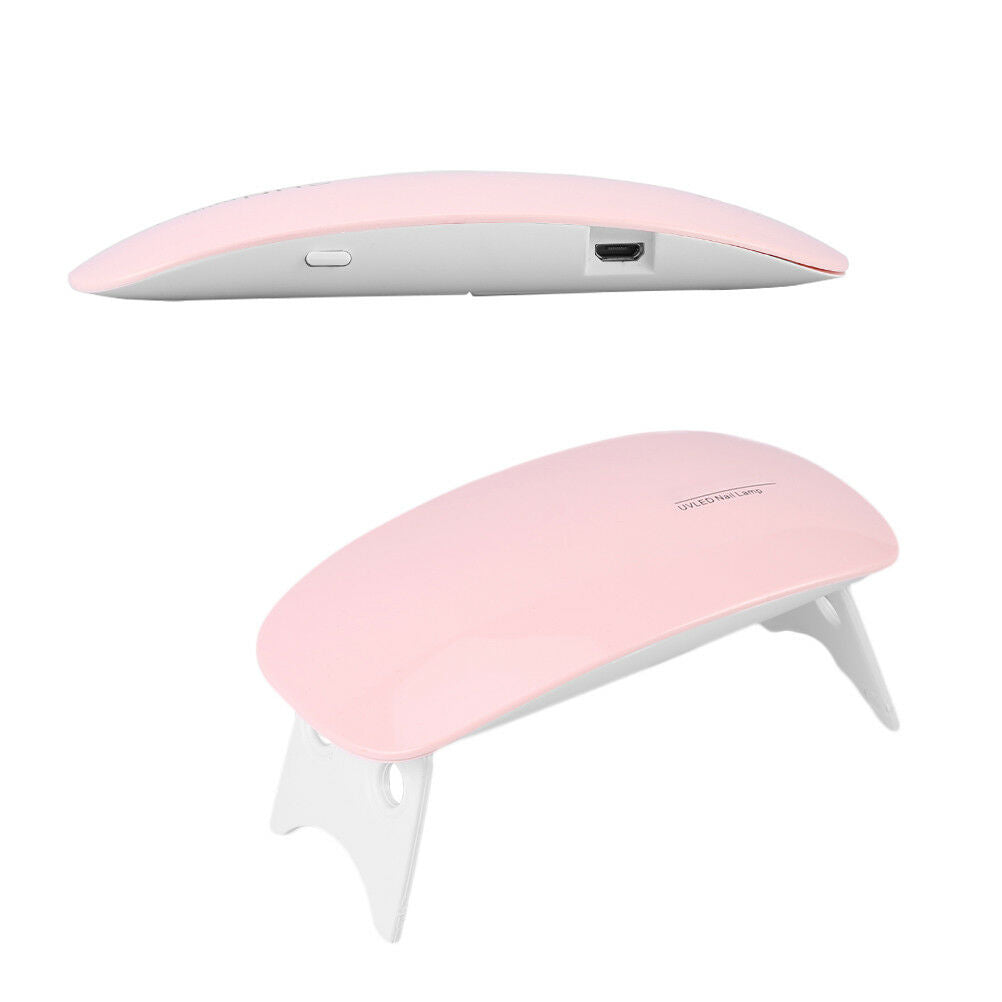 mini UV LED Lamp Portable Nail Dryer USB Cable Gel Nail Polish Dryer smal.l8