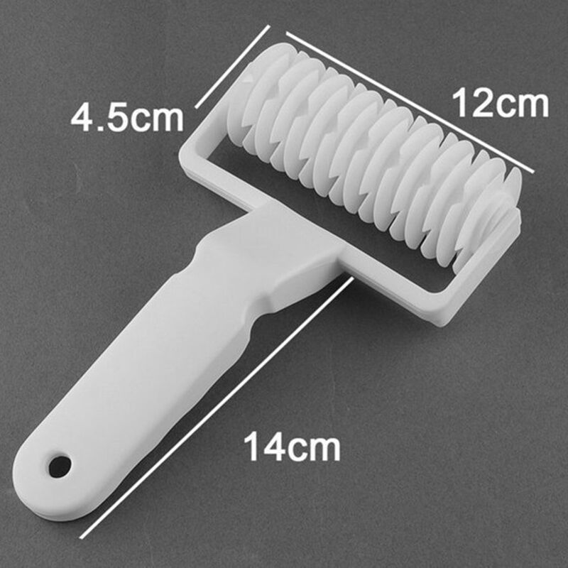 Diy Plastic Baking Tool Cookie Pie Pizza Bread Pastry Lattice Roller Cutter XC