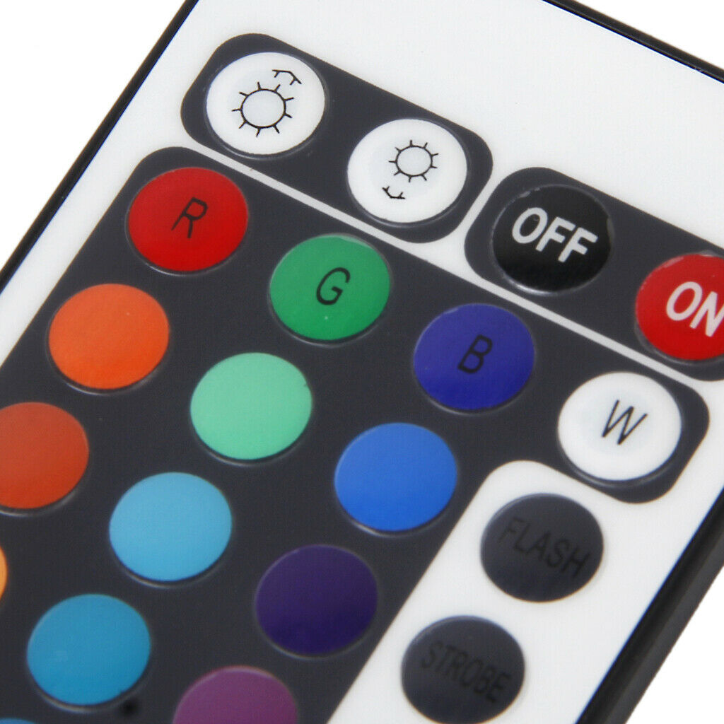 Thin IR Remote Control With 24 Keys For LED Strips SMD 3528 5050 RGB