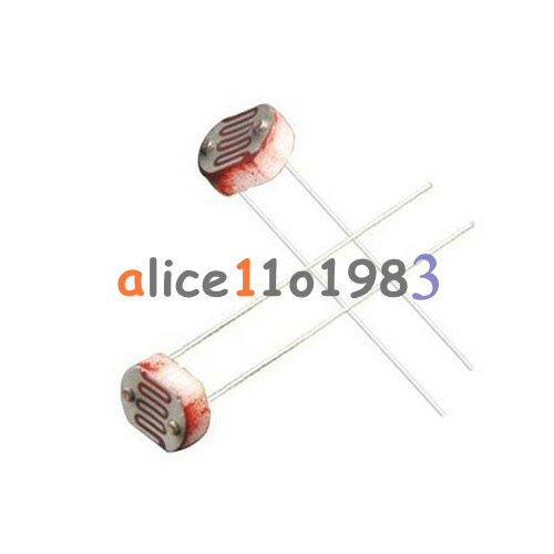 50PCS Photo Light Sensitive Resistor Photoresistor Optoresistor 5mm GL5549