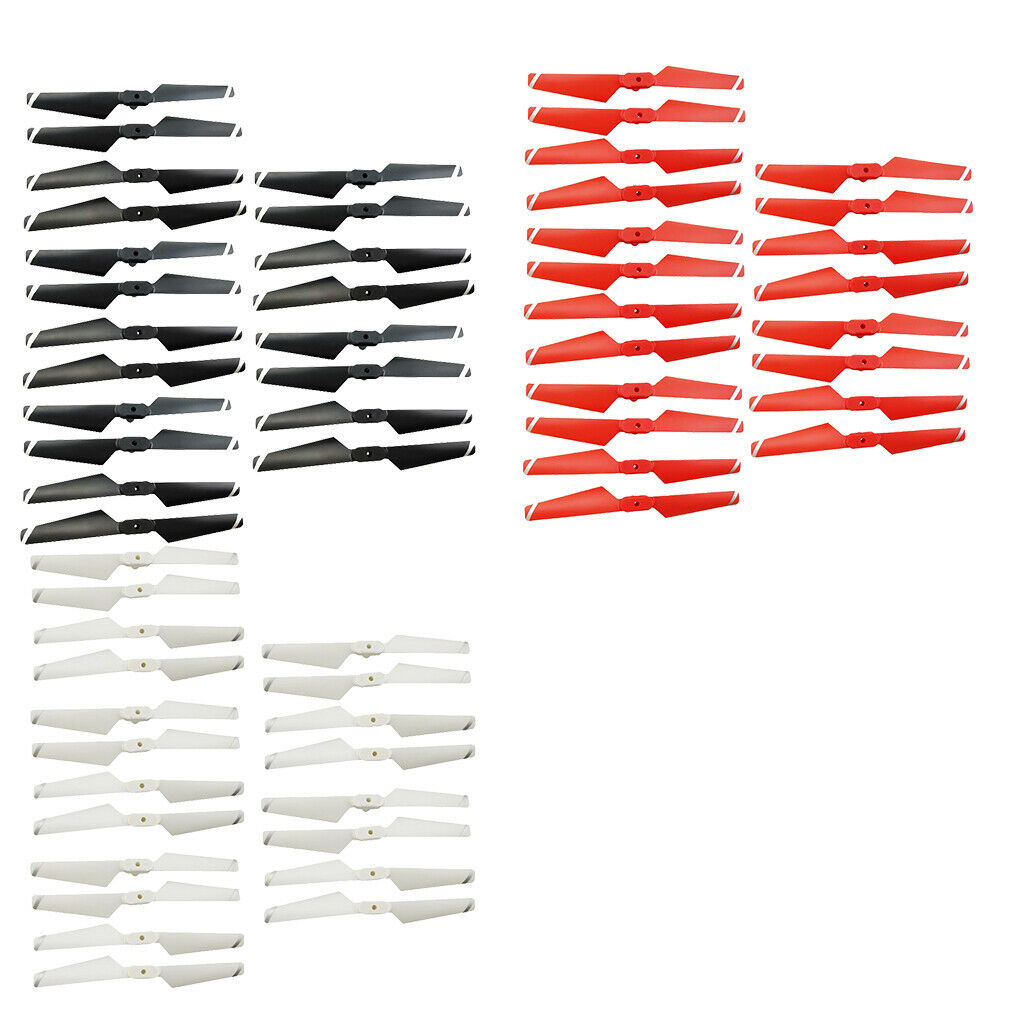 Folding Propellers for XS809 XS809W XS809HW XS809S 8807 8807W RC Drone White