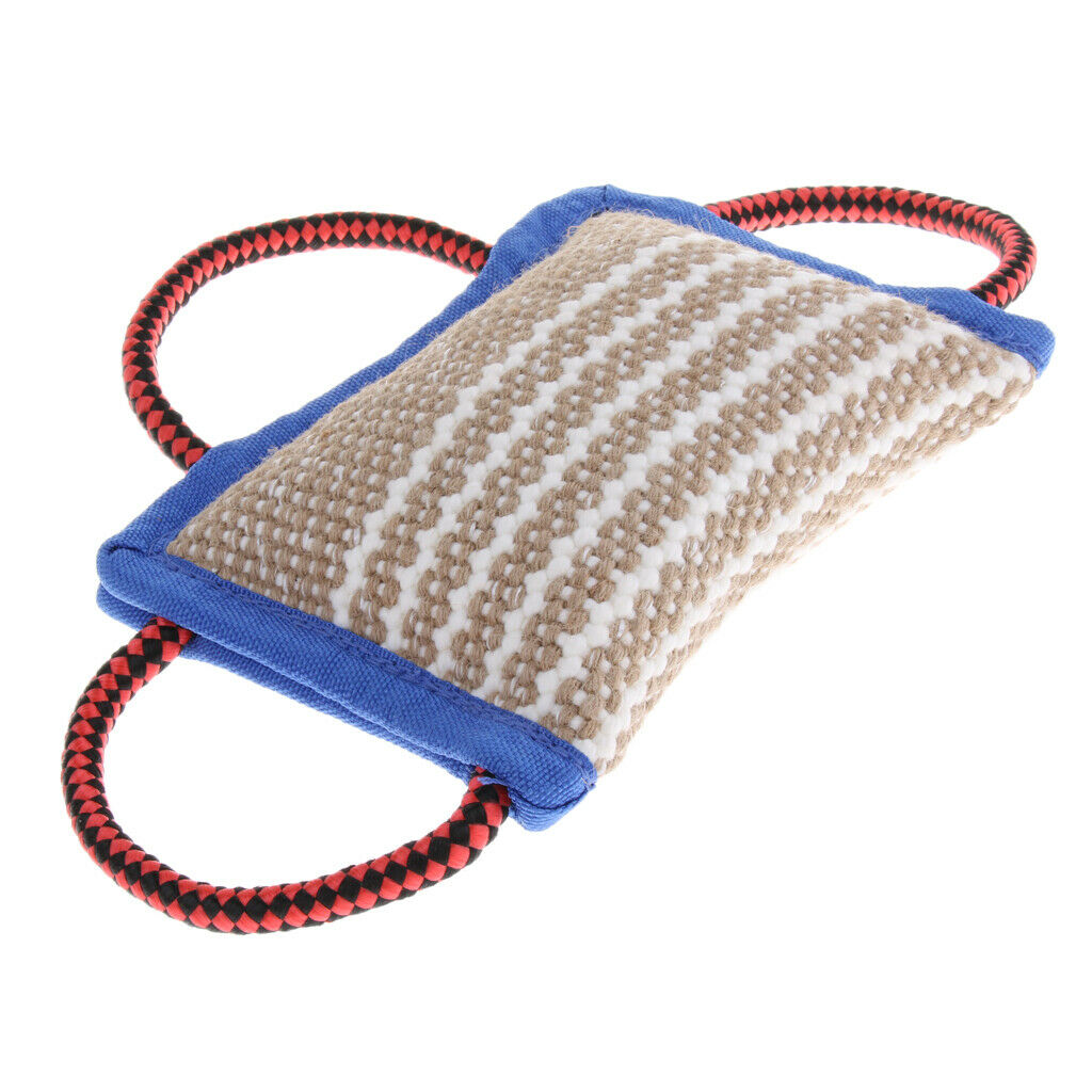 Pet Bite Pillow Dog Training Bite Tugs Bite Arm Sleeve High Quality Blue L