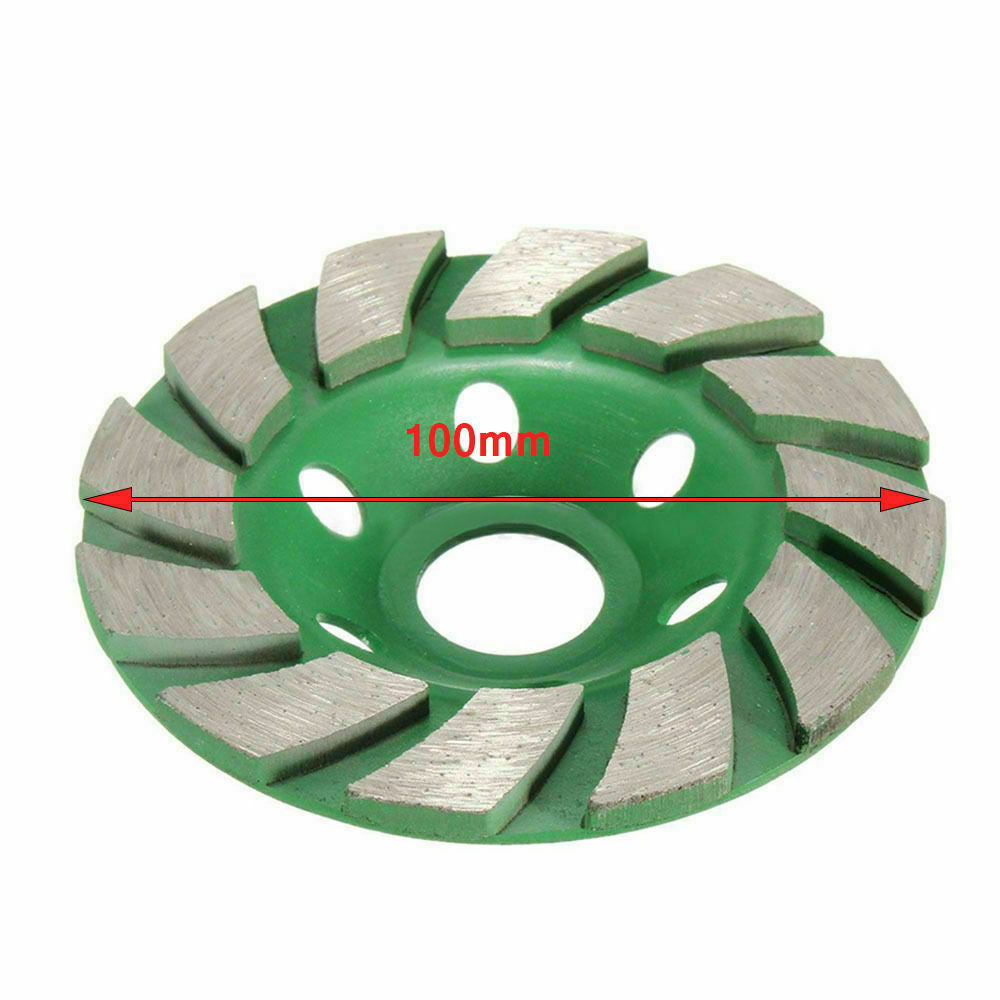 100mm 4 inch diamond cup wheel E concrete granite sanding disc