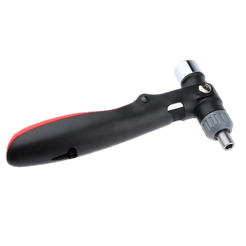 Multi-function Hammer Screwdriver Bottle Opener Bits/Socket Adapter Storage