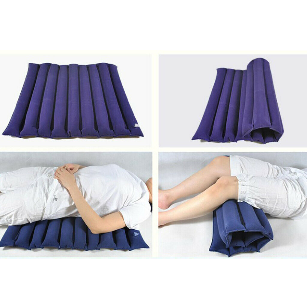 Comfortable PVC Inflatable Bed Cushion Travel Camping Seat Pad For Tailbone,