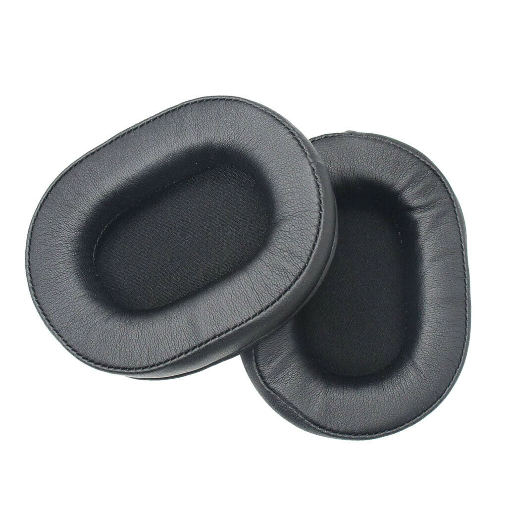 1 Pair Headphones Ear Pad Cushion for   MSR7 M50X M20 M40 Black