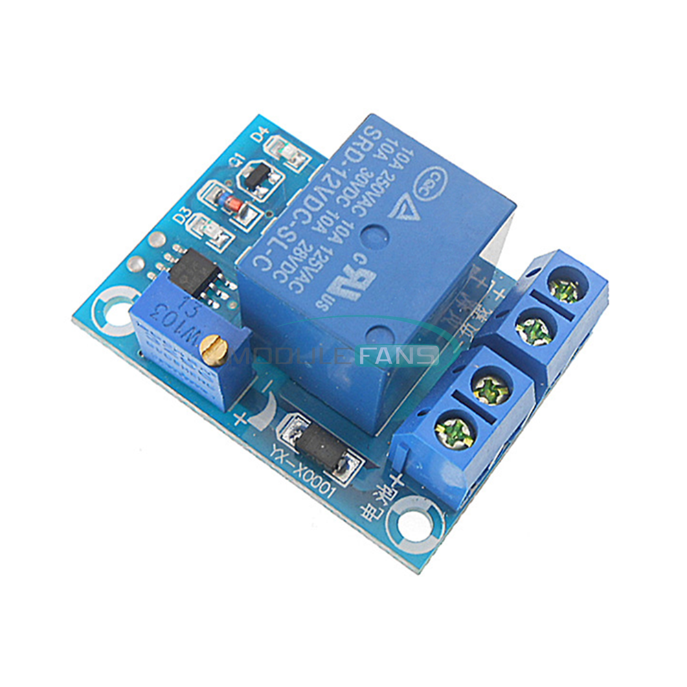 5PCS DC12V Battery Low Voltage Cut off Switch Controller Protection Module