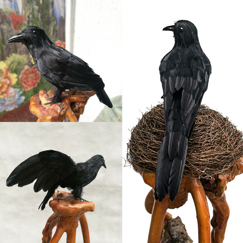 3pcs Artificial Woodland Realistic Bird for Garden Making
