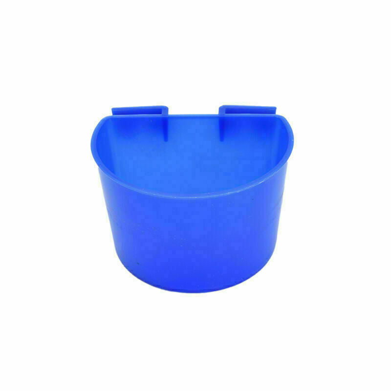 10 X Cup Hanging Water Feed Cage Cups Boxes For Poultry Rabbit Chicken Supplies