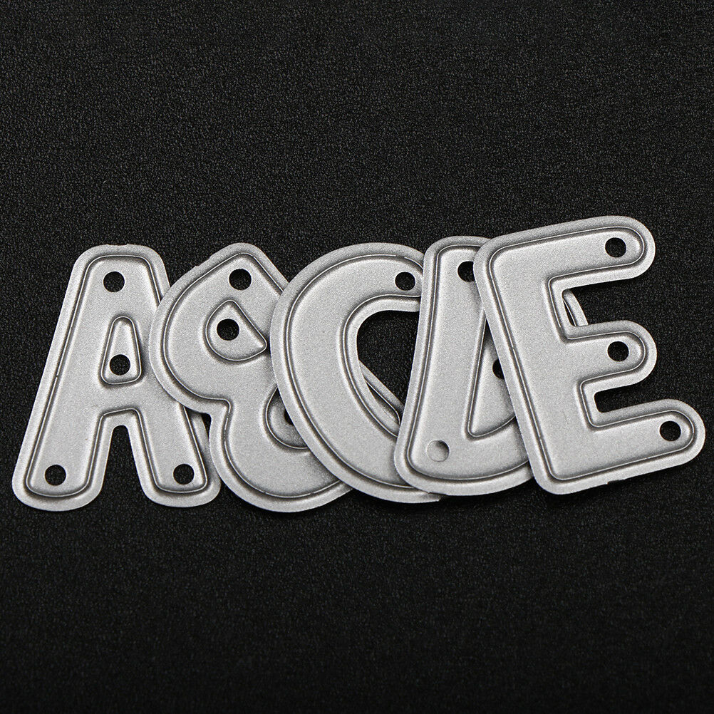 The alphabet die cuts metal die cutting dies scrapbooking embossing folde.l8