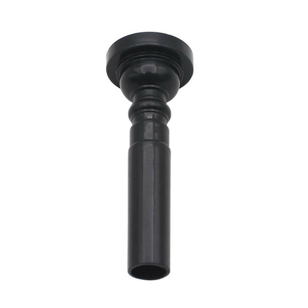4pcs Trumpet Mouthpiece for Trumpeter Brass Instrument Parts DIY, Black