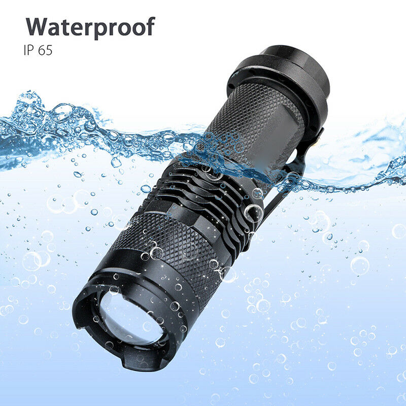 LED Ultra Violet UV 365 nm Blacklight Flashlight Inspection Lamp Torch Fa.l8