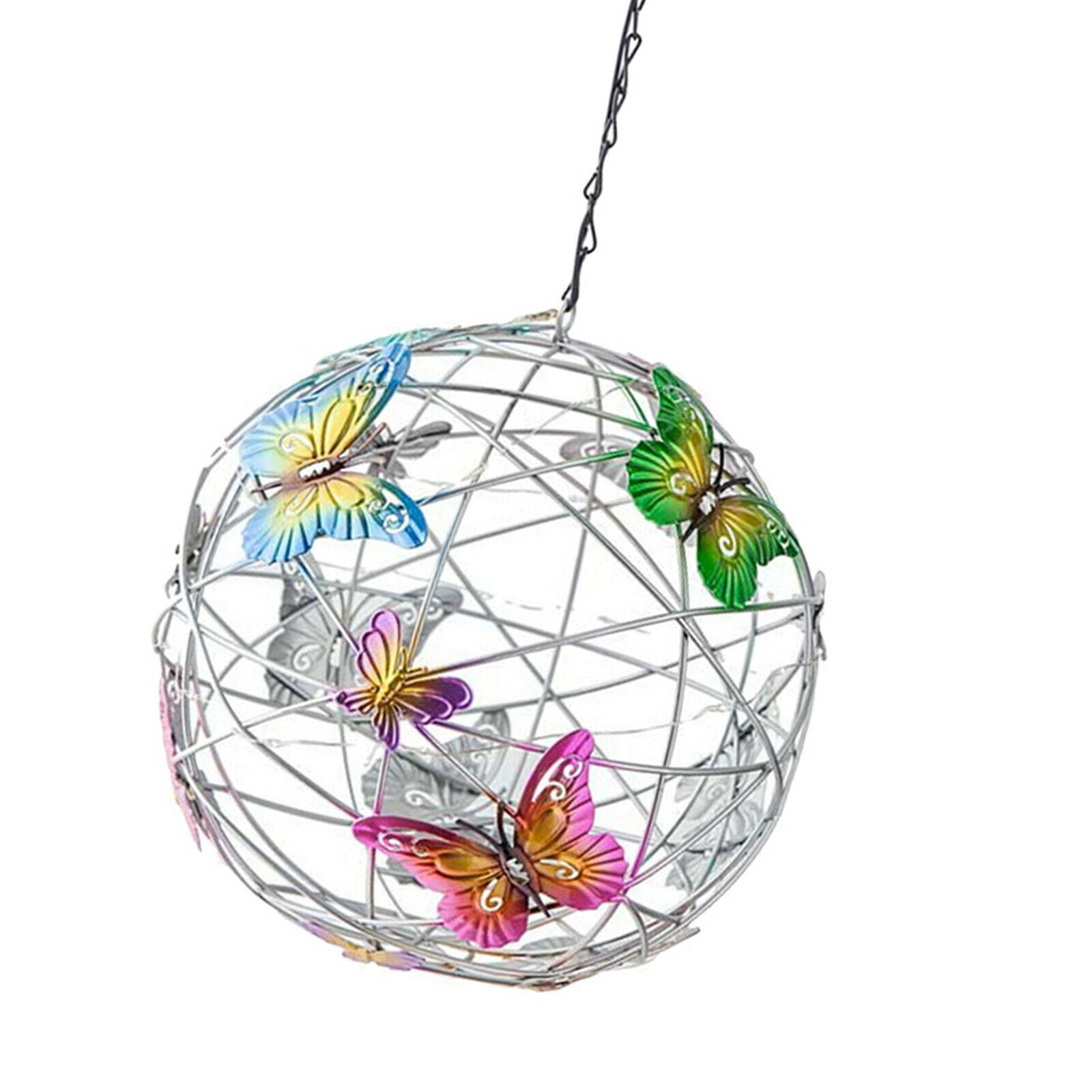 Butterfly Light Ball Lamp Solar Garden Decoration Lover Gifts for Weddings