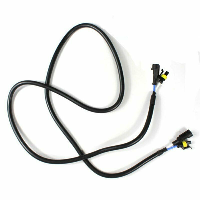 100CM AMP WIRE HIGH VOLTAGE HID XENON BULBS TO BALLAST EXTENSION CABLE HARENESS