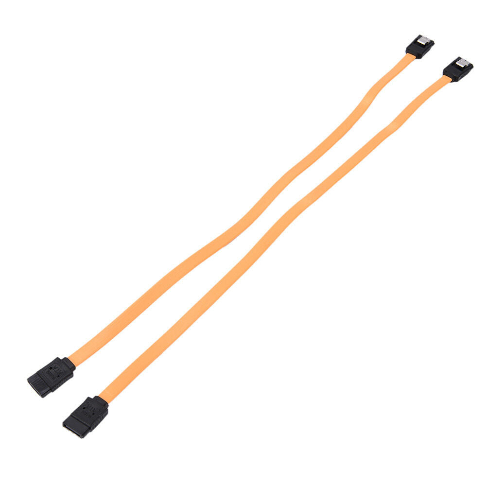 2PCS Dual-chip SATA Data Cable Hard Drive Serial SATA Data Cable With Buck.l8